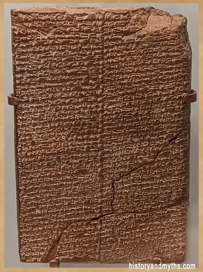 Tablet of the hymn “Ninmešarra” attributed to Enheduanna, Old Babylonian period
