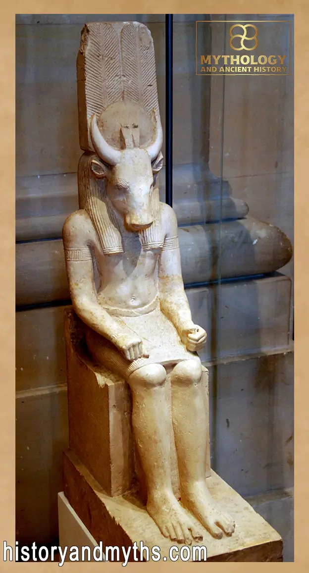 Montu-statue