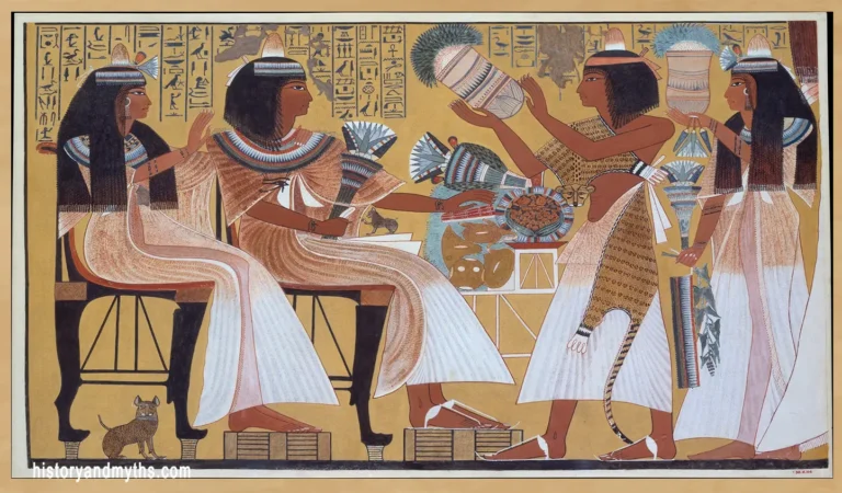 Ipuy and Wife Receive Offerings from Their Children