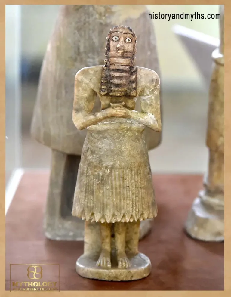 a Sumerian male worshiper, Square Temple of Abu, Tell Asmar (Eshnunna), Early Dynastic Period (c. 2800–2400 BCE),