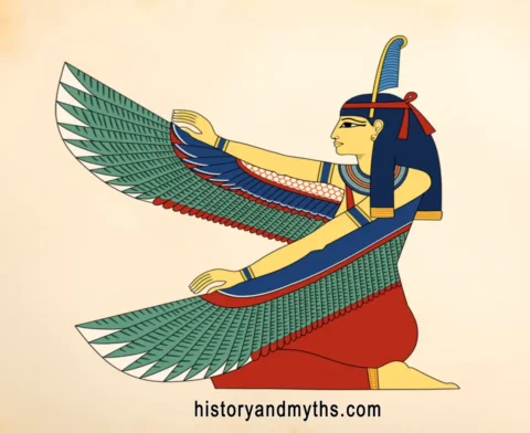 Maat-goddess