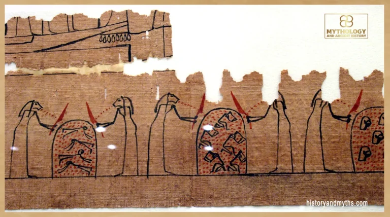 Demons with knives in the Duat
