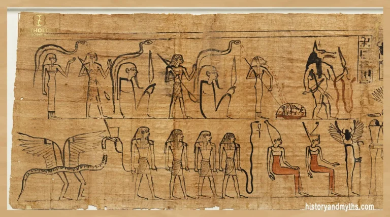 Hybrid creatures and serpents of the Duat