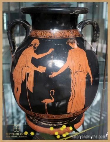 Pittore_di_chicago,_pelike_attica_con_polinice_che_dona_la_collana_di_armonia_ad_erifile,_450-440_ac,_da_rudiae