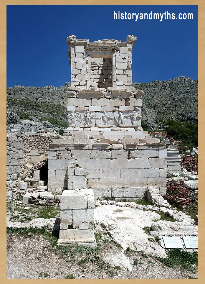 Northwestern Heroon at Sagalassos, ancient Greek hero shrine