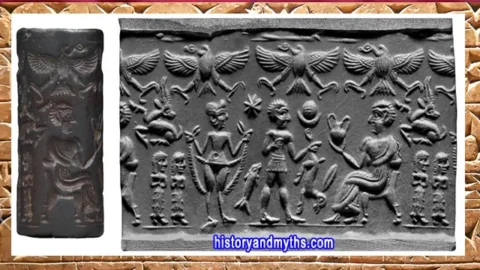 Ishtar-twin-brother-Shamash-father-Sin