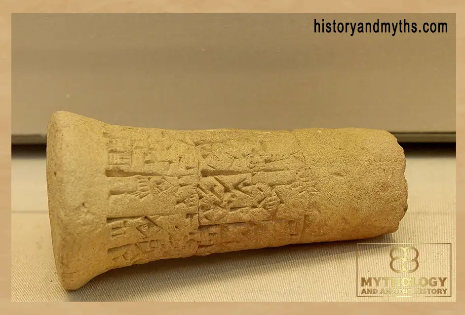 Foundation nail of Entemena mentioning the Lagash–Uruk peace treaty (c. 2400 BCE)