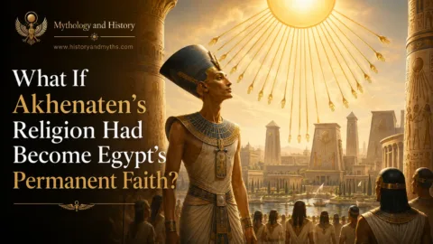 Alternate Egyptian history scenario imagining how Egypt might have changed if Akhenaten’s religion had survived and become the country’s permanent faith.