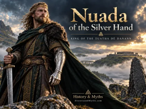 Nuada of the Silver Hand, king of the Tuatha Dé Danann in Irish mythology